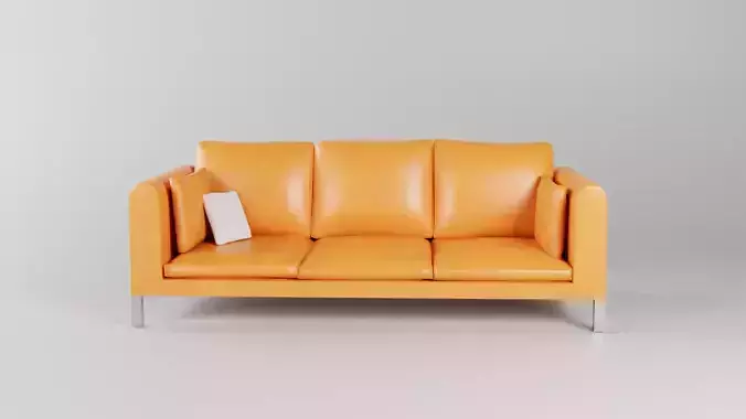 Modern Couch - PBR Textured Asset