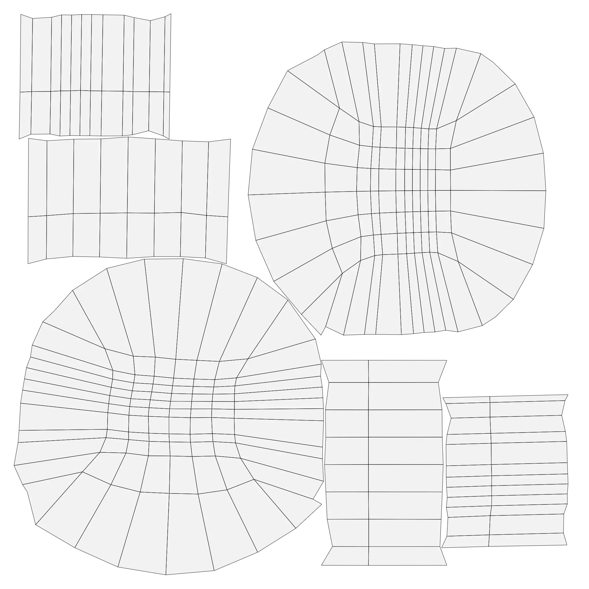 Modern Couch - PBR Textured Asset Low-poly 3D model_7