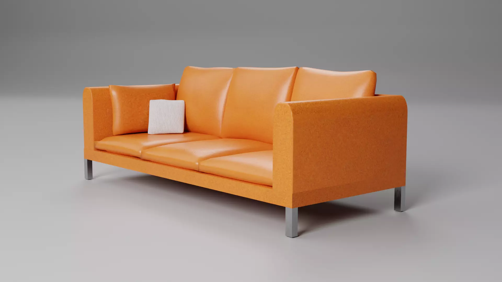 Modern Couch - PBR Textured Asset Low-poly 3D model_2