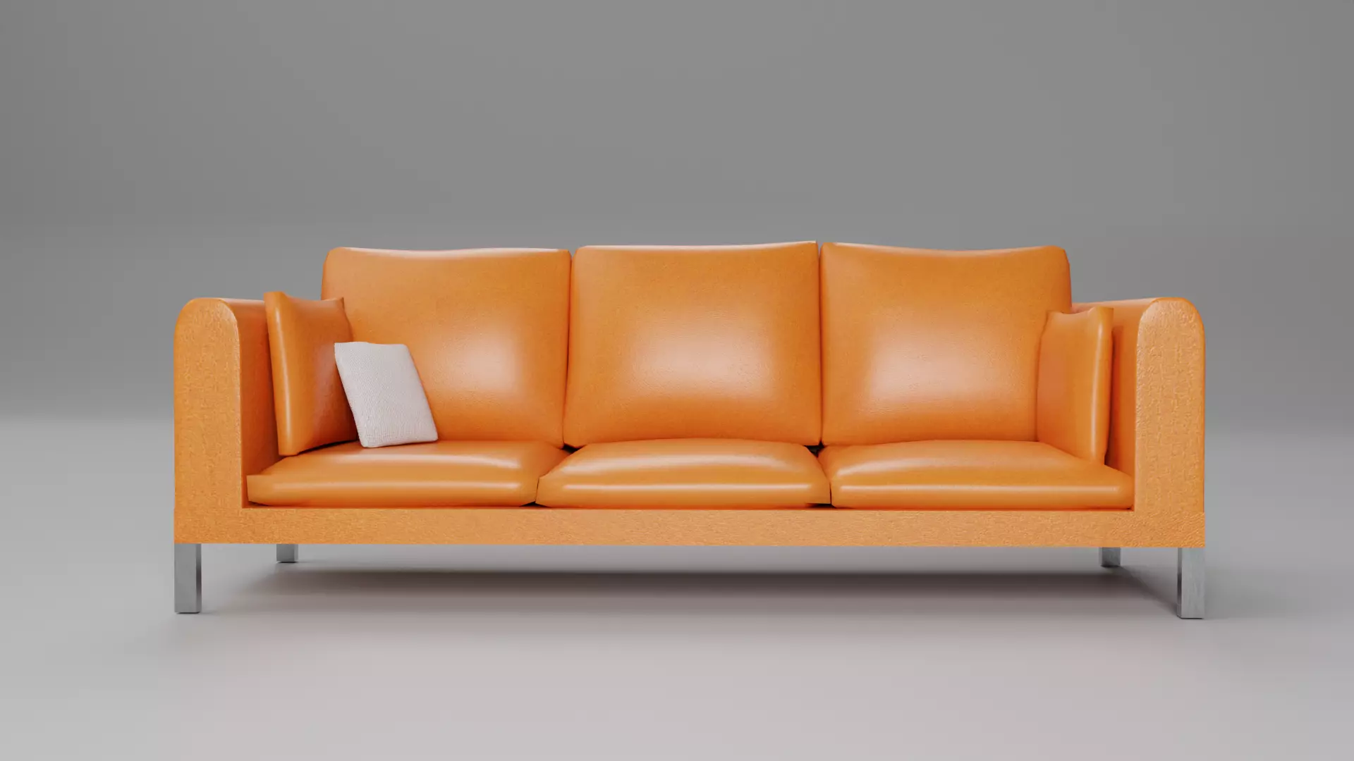 Modern Couch - PBR Textured Asset Low-poly 3D model_3