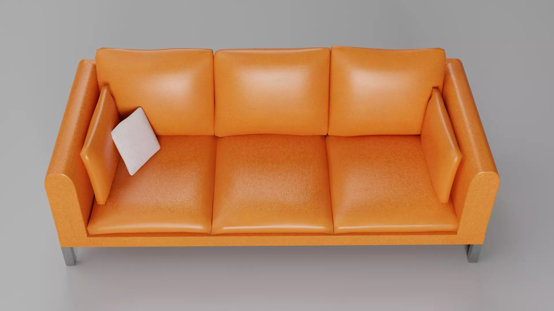 Modern Couch - PBR Textured Asset Low-poly 3D model_5