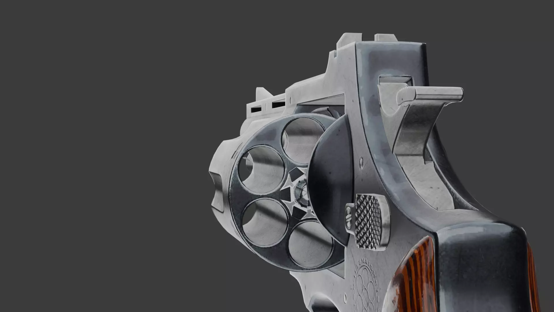 A realistic revolver 3D model_6