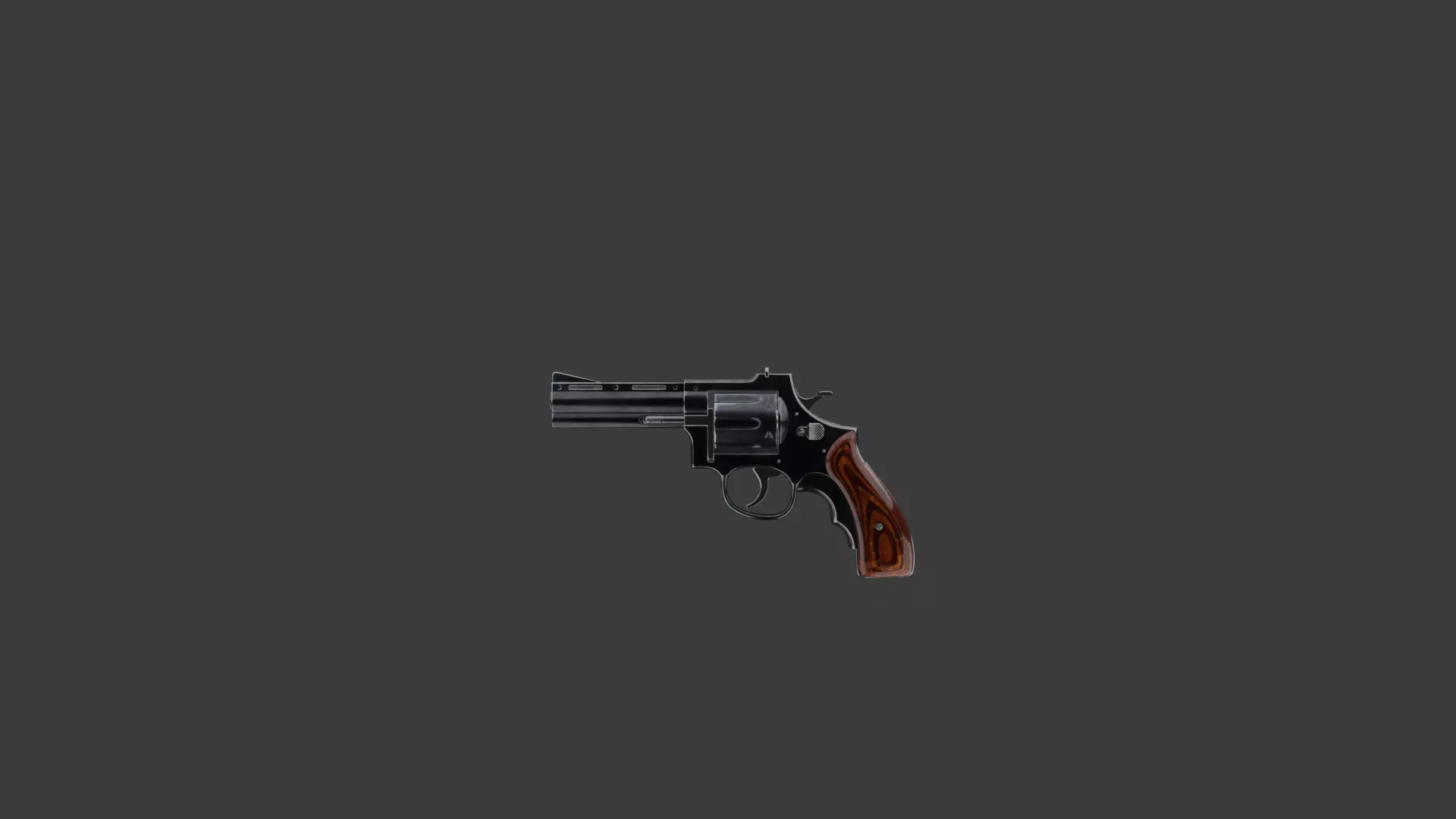 A realistic revolver 3D model_0