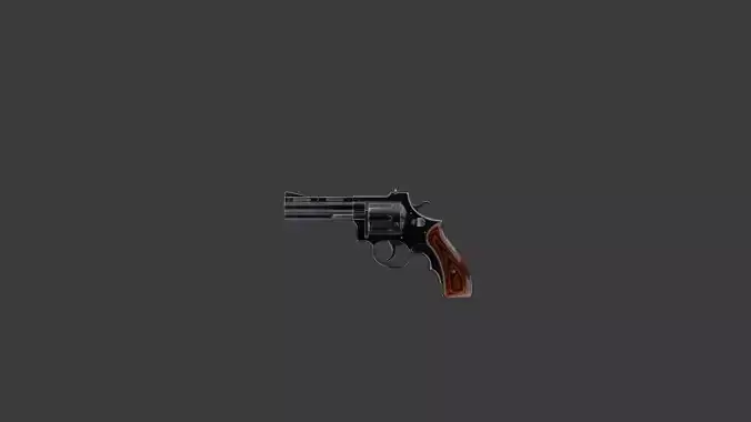 A realistic revolver