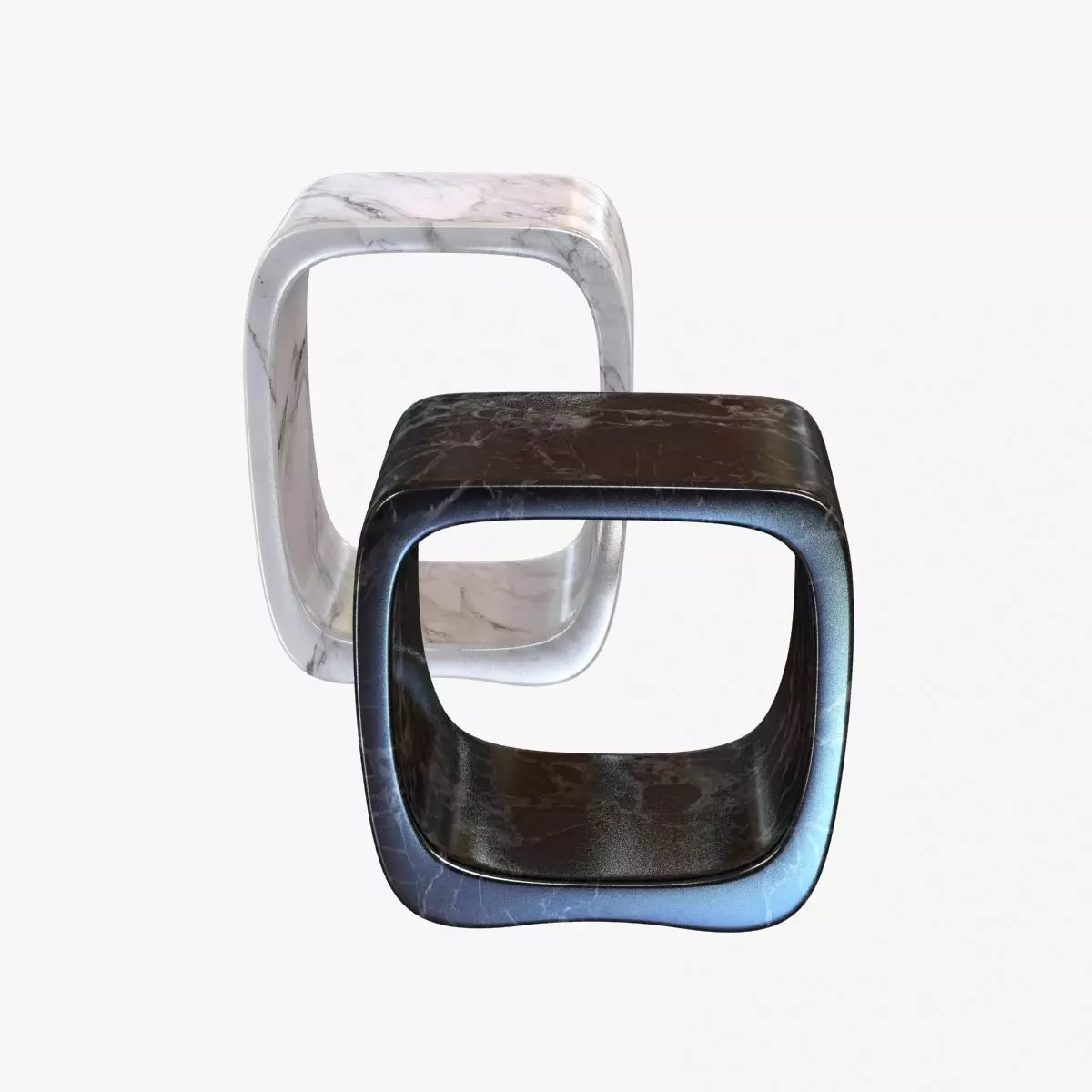 Holly Hunt BELL PEPPER SIDE TABLE 3D model_0