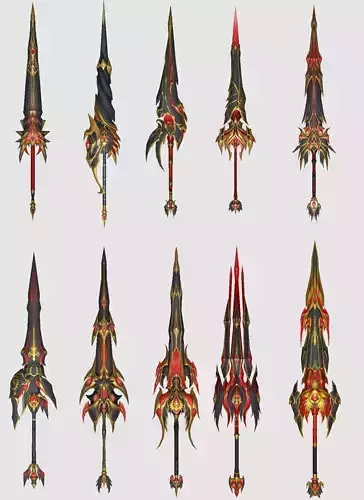 Dark Divine Lances of The Archangel