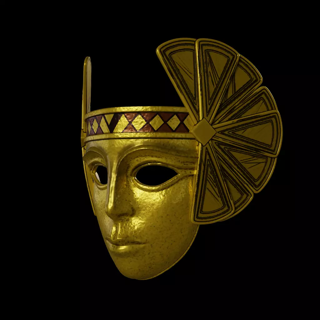 Anck Su Namun Battle MAsk 3d digital download 3D print model_2