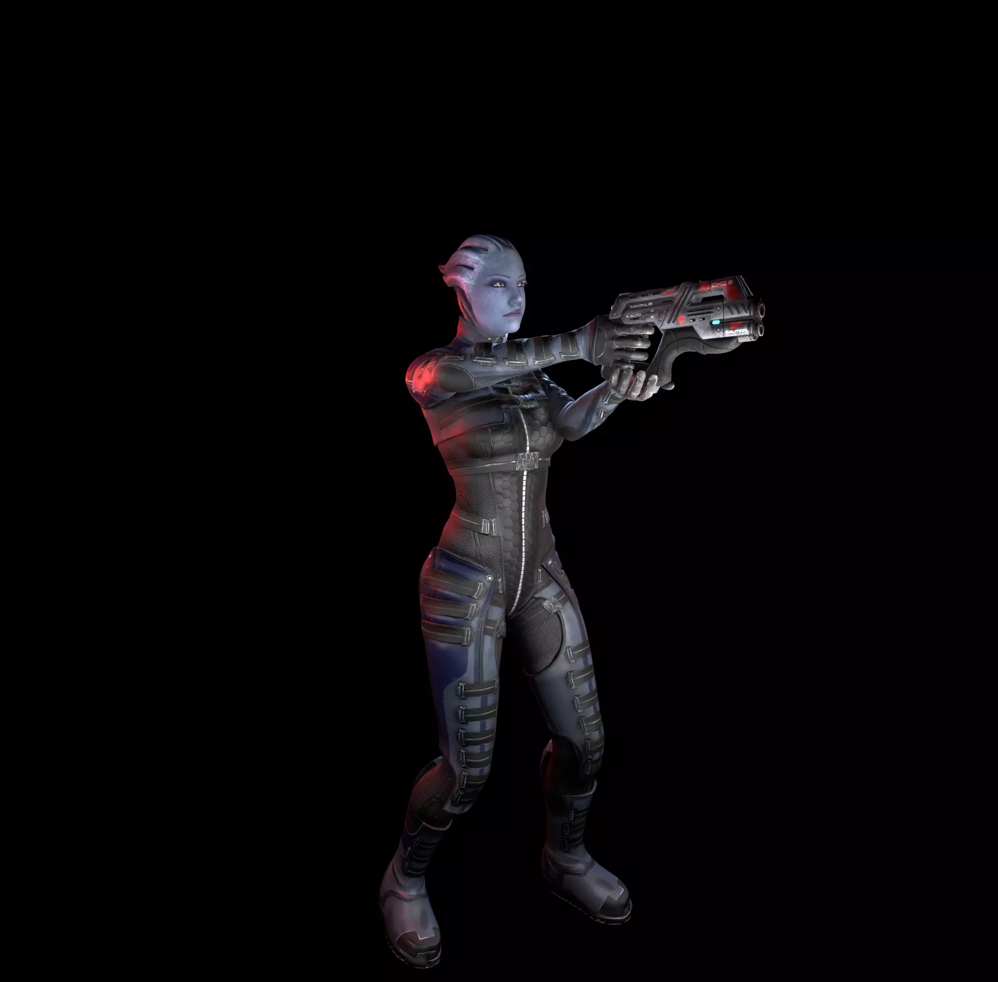 Mass Effect Liara 3D print model_9