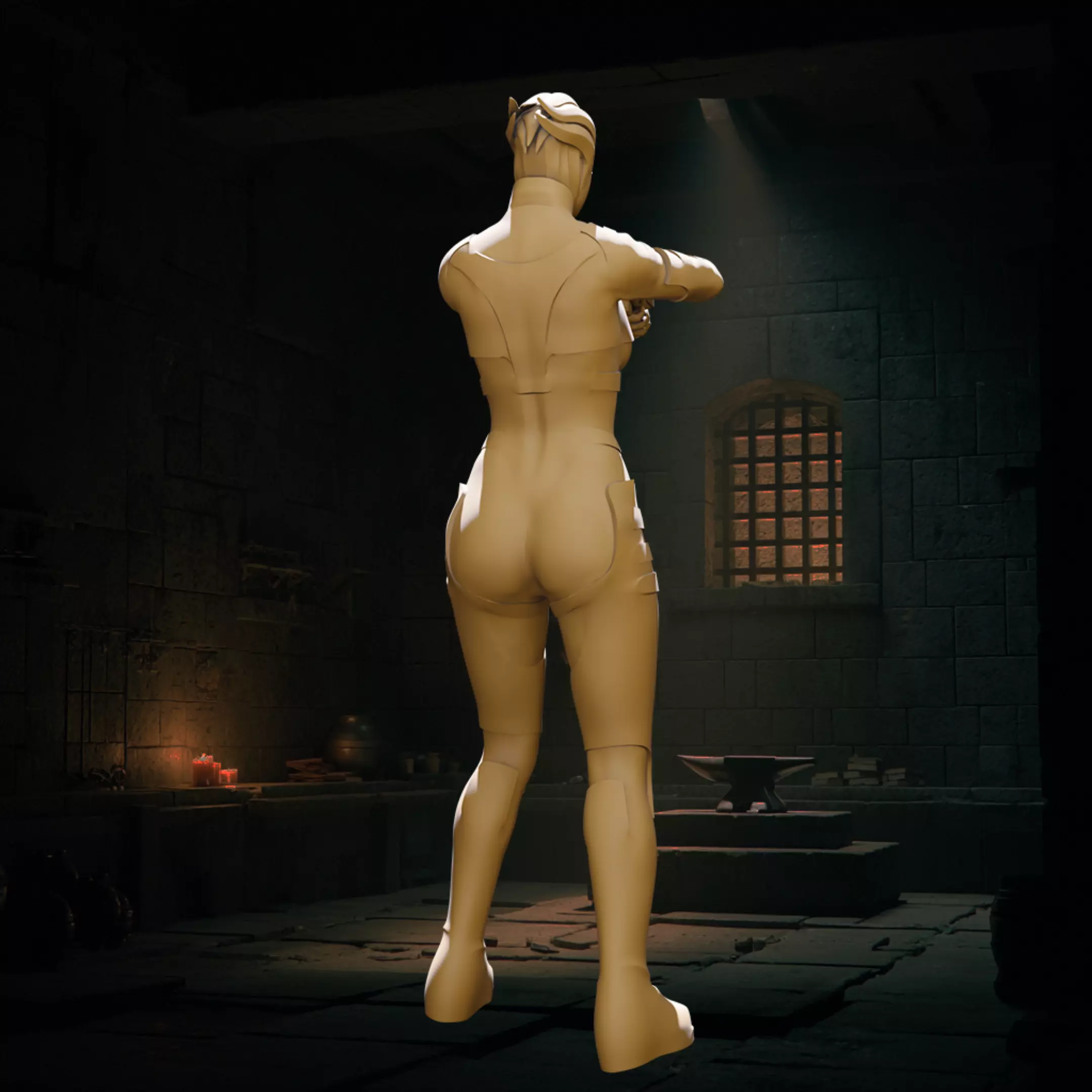 Mass Effect Liara 3D print model_11