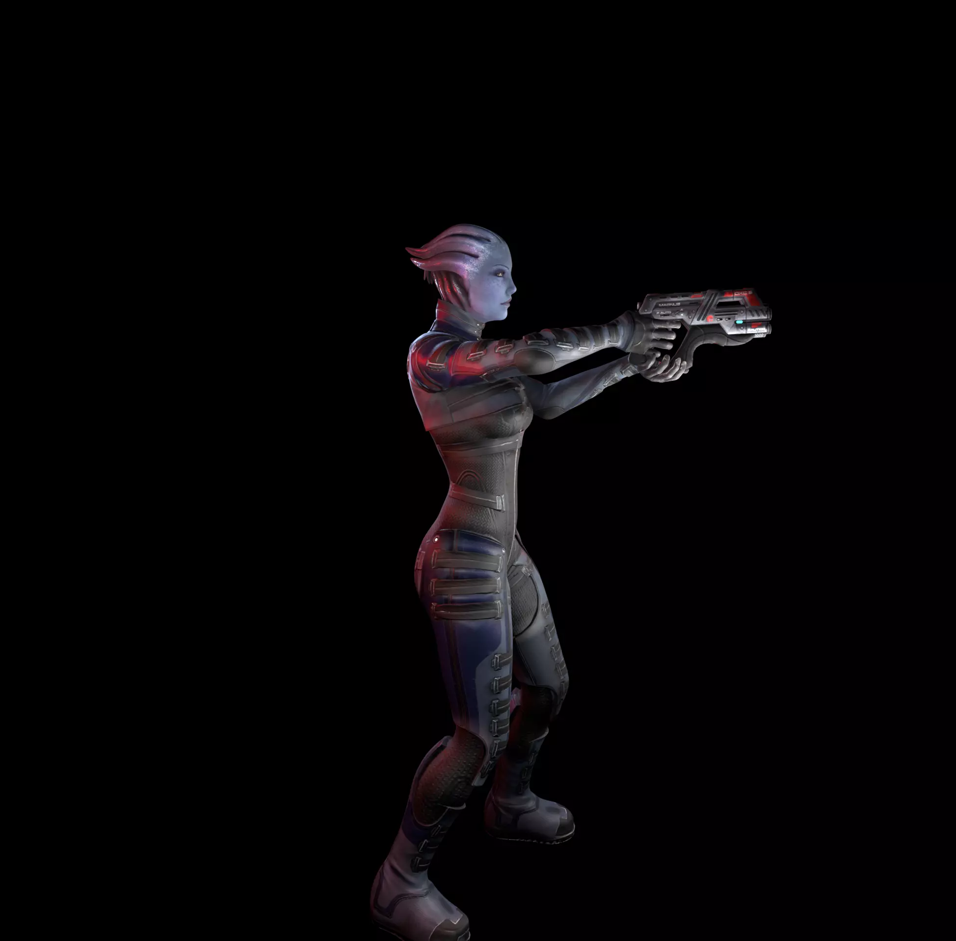 Mass Effect Liara 3D print model_8