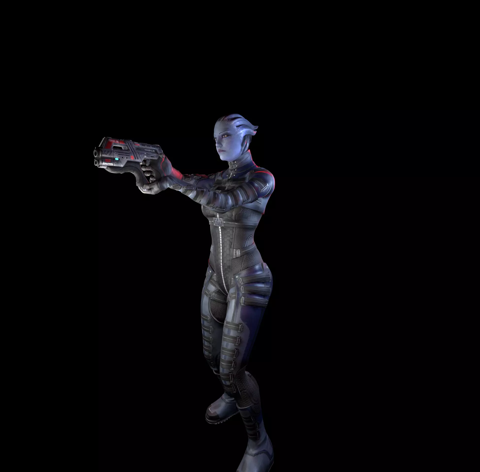 Mass Effect Liara 3D print model_4