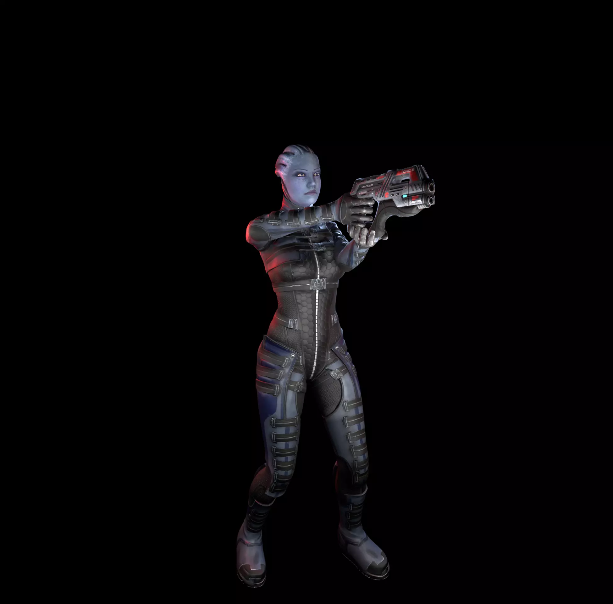 Mass Effect Liara 3D print model_3