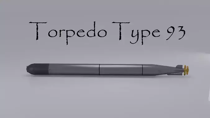 Torpedo Type 93 Long Lance 610mm