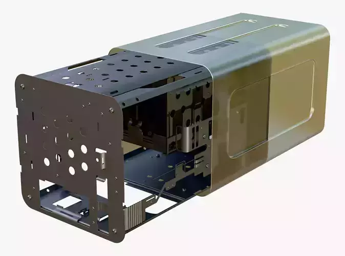 Mini Personal Computer Case M1