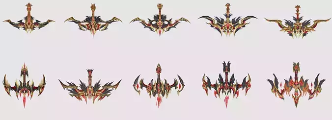Dark Divine Crossbows of the Archangel