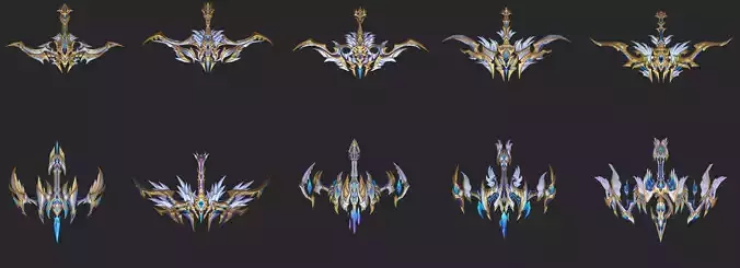 Light Divine Crossbows of the Archangel