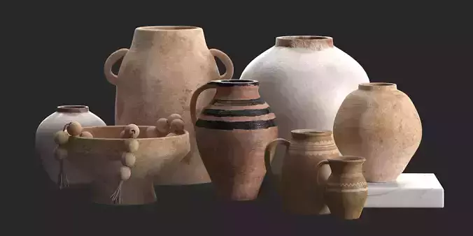 Solis Terracota Vases
