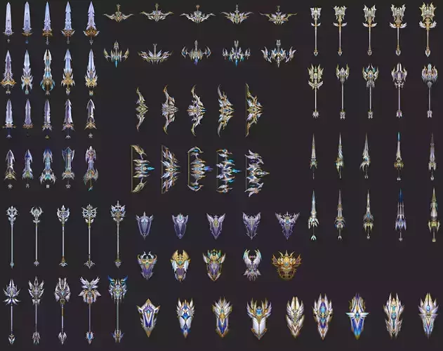 Light Divine Weapons of The Archangel