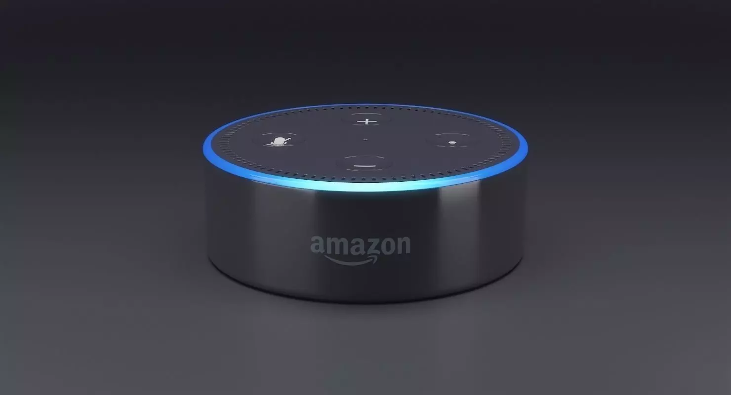Amazon Echo Dot 3D model_0
