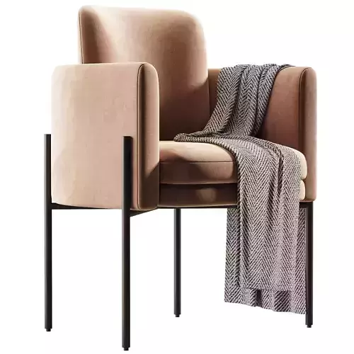 Richie Dining Armchair - Black