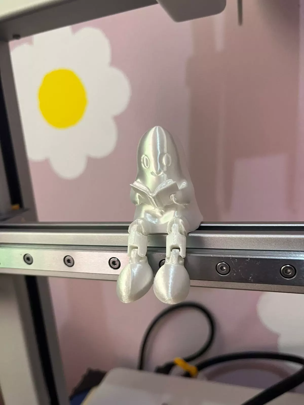 Reading Ghost with Flexi Legs 3D Printable Model STL File 3D print model_3