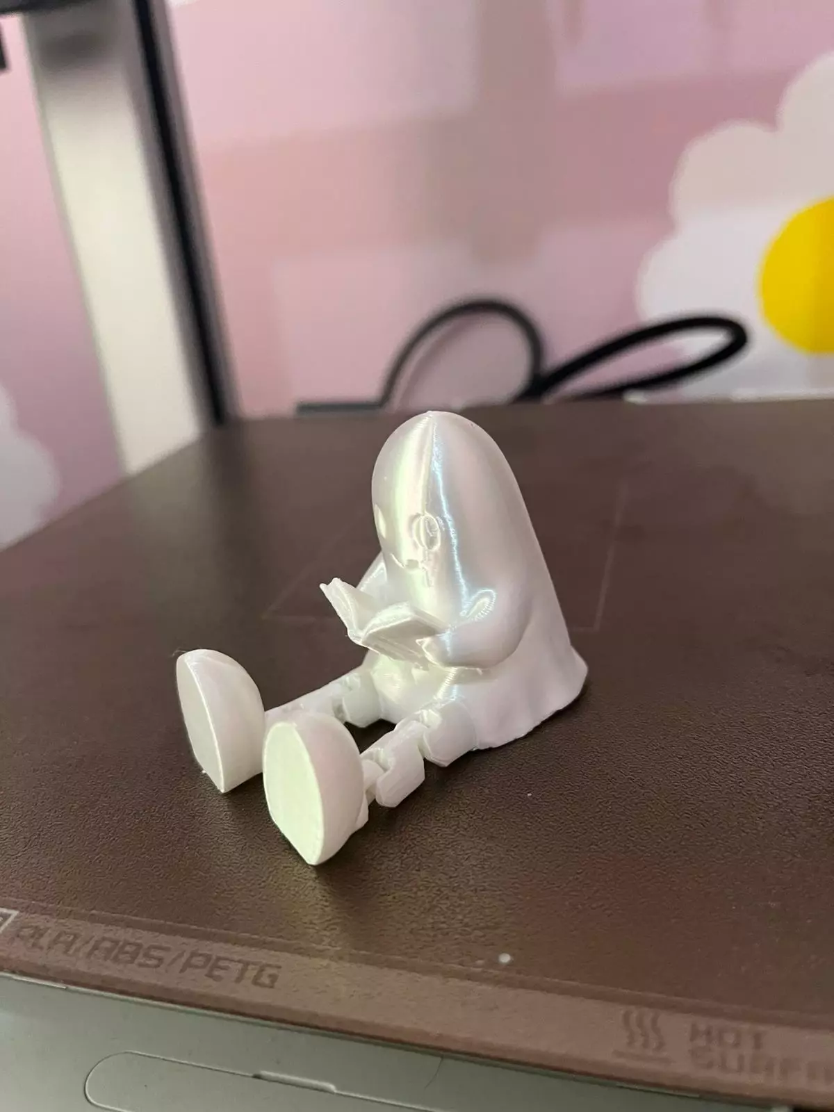 Reading Ghost with Flexi Legs 3D Printable Model STL File 3D print model_4