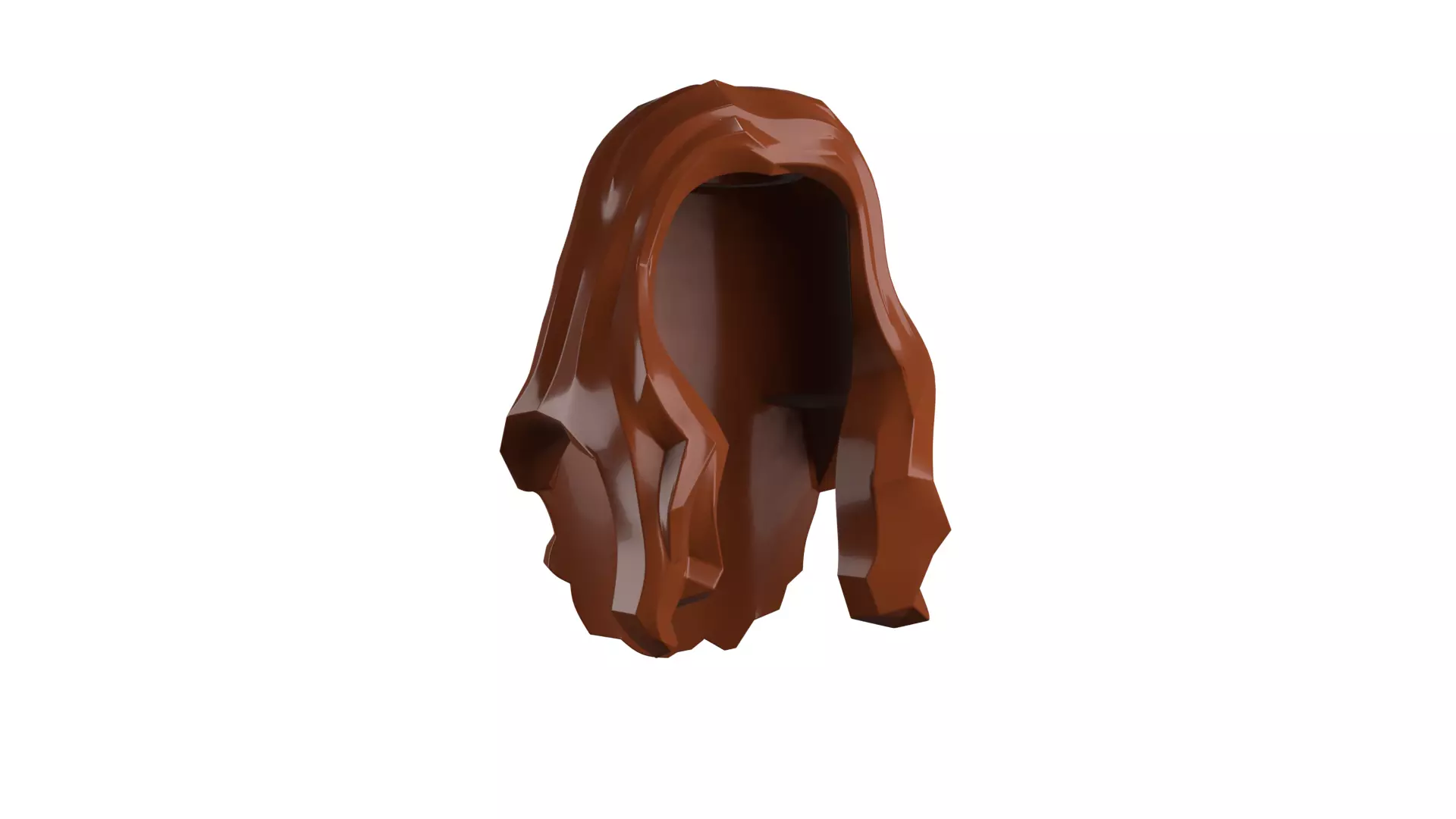 Custom3Dprint Minifigure Accessory - Minifigure Hair S2 - 101 3D print model_9