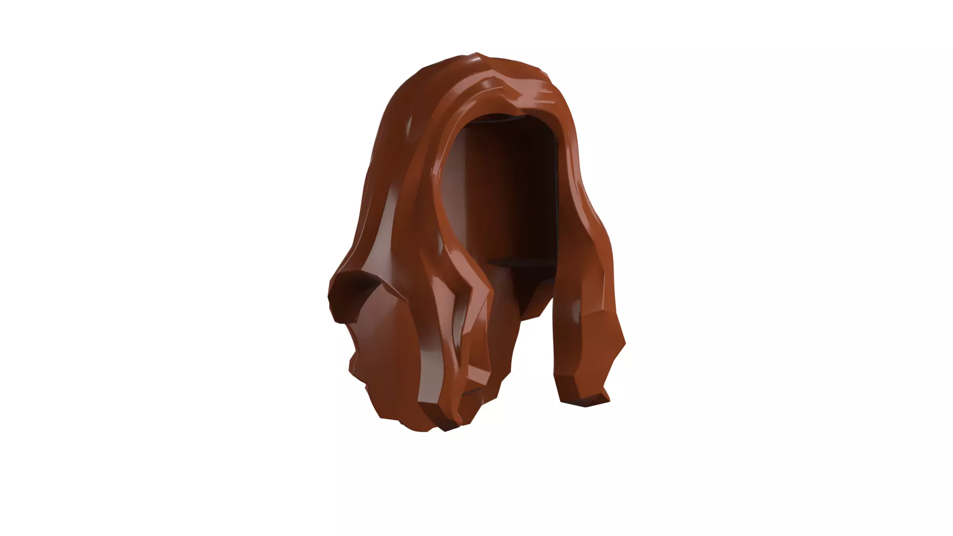 Custom3Dprint Minifigure Accessory - Minifigure Hair S2 - 101 3D print model_11