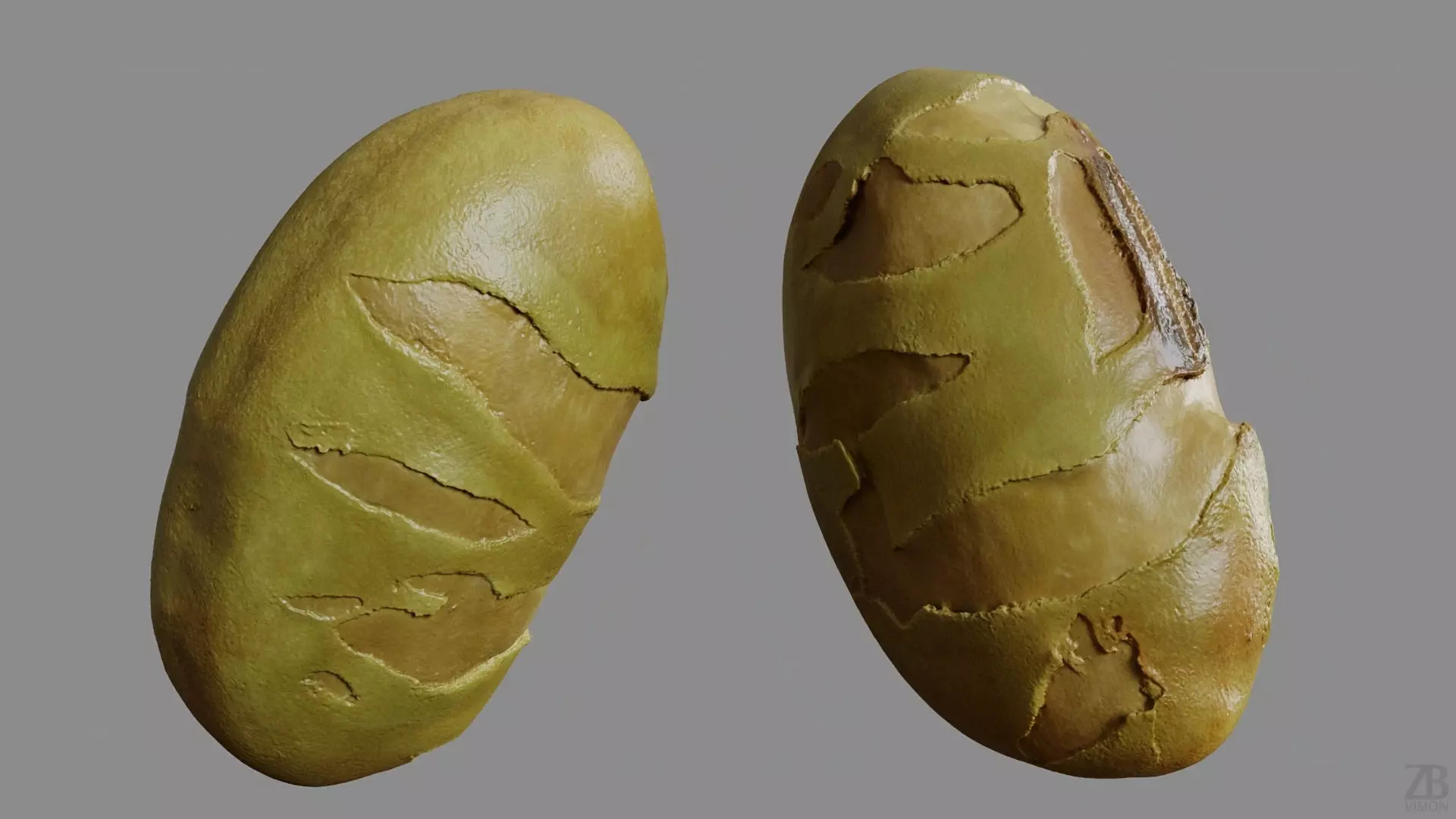 Edamame Bean 3D model_8