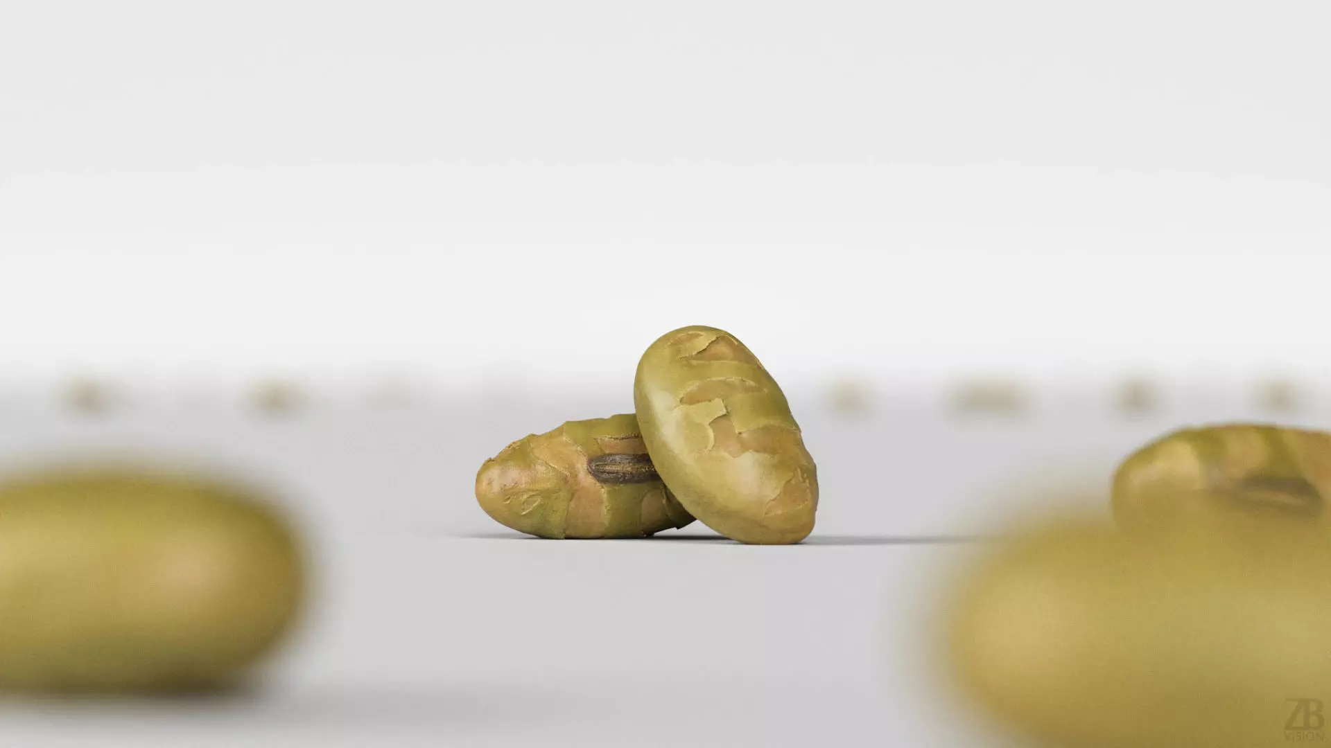 Edamame Bean 3D model_1