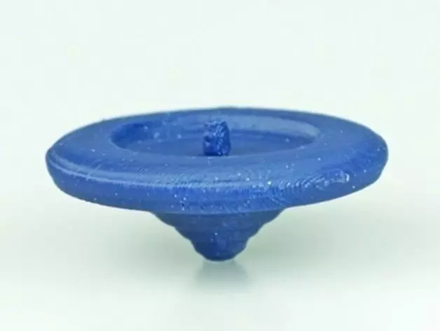 spinning top Free 3D print model_0