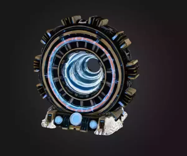 Quantum Rift Gate Portal