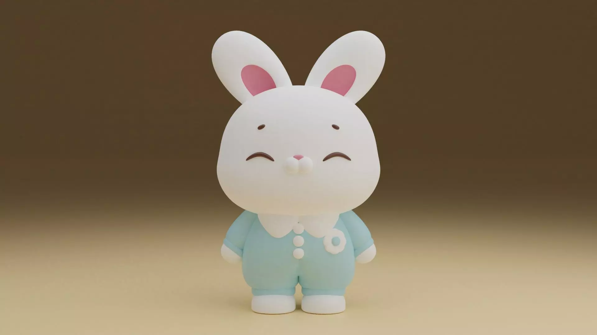 rabbit 50 3D print model_0