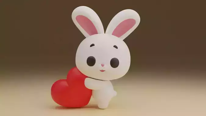 Valentine rabbit 48