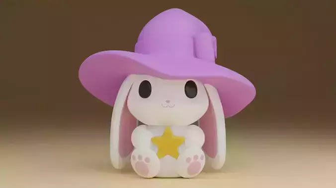 Halloween wizard rabbit 46