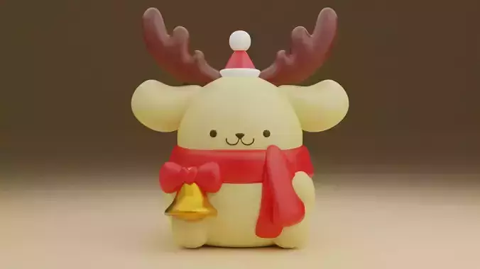 Christmas sanrio pom pom purin 06