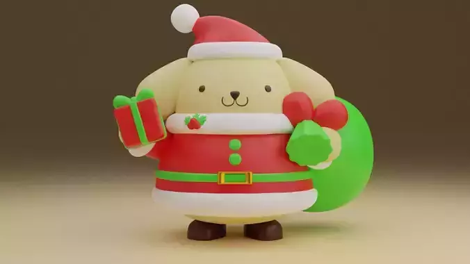 Christmas sanrio pom pom purin 02