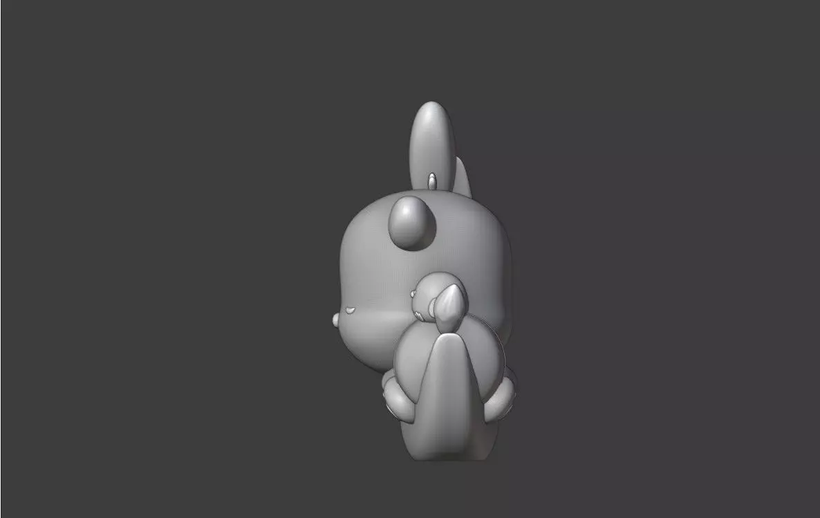 Baby pochacco 25 3D print model_7