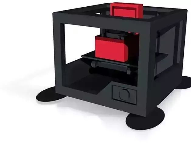3d printer printing record player