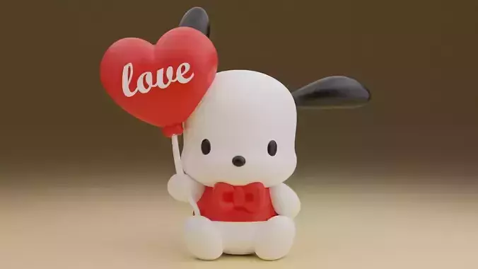 Valentine sanrio pochacco 23