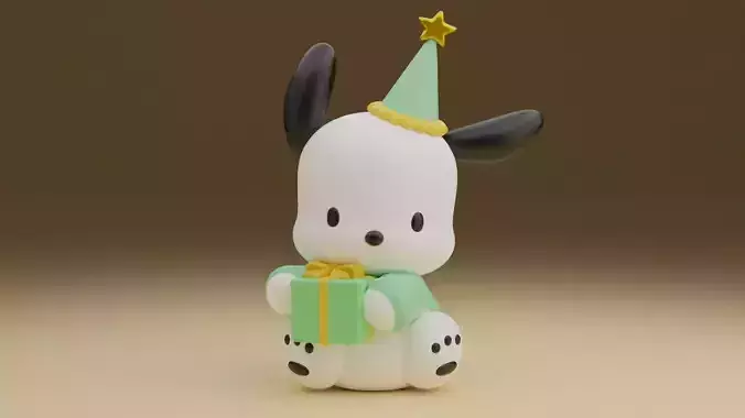 Christmas figure sanrio pochacco 03