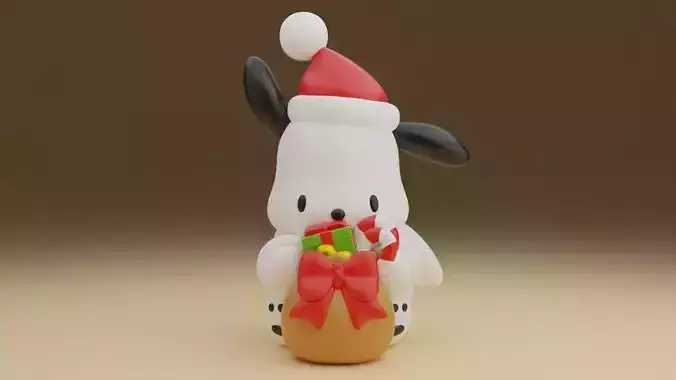 Christmas figure sanrio pochacco 01