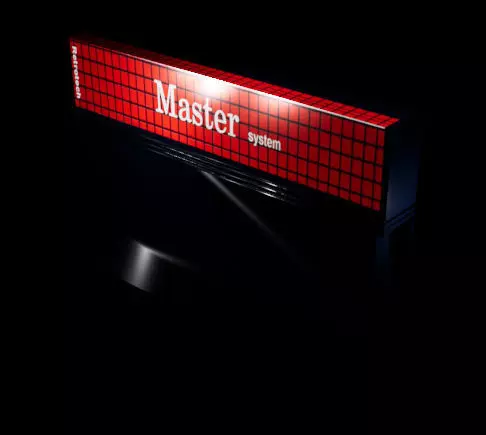 Master System Cartridge Low-poly 3D model_0