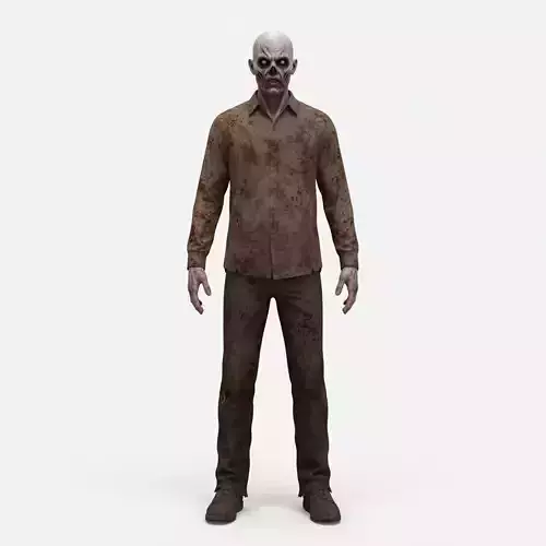 Bloodstained Hollow Walker Low-poly 3D model