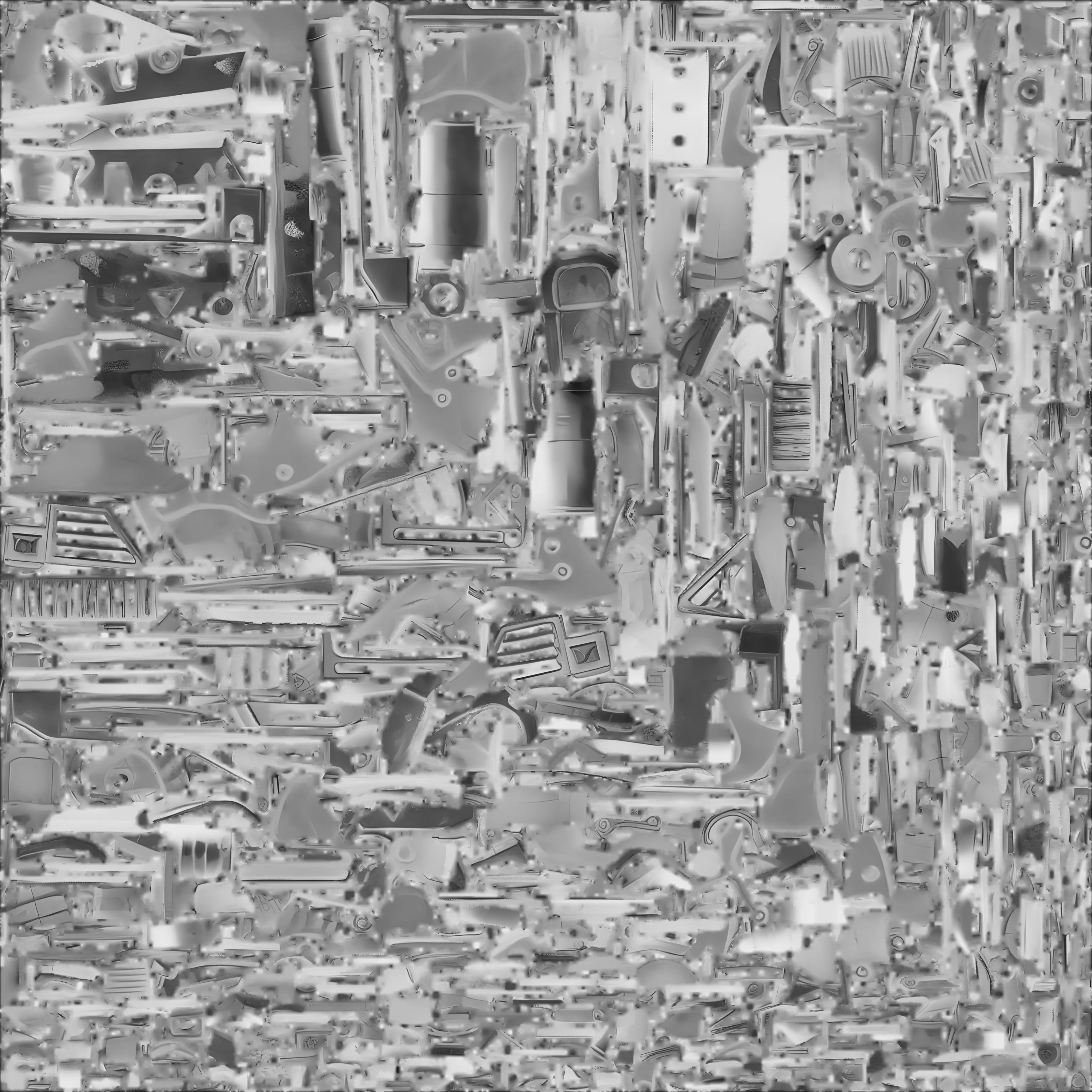 Distressed SciFi Blaster 3D Print Prop 3D print model_16