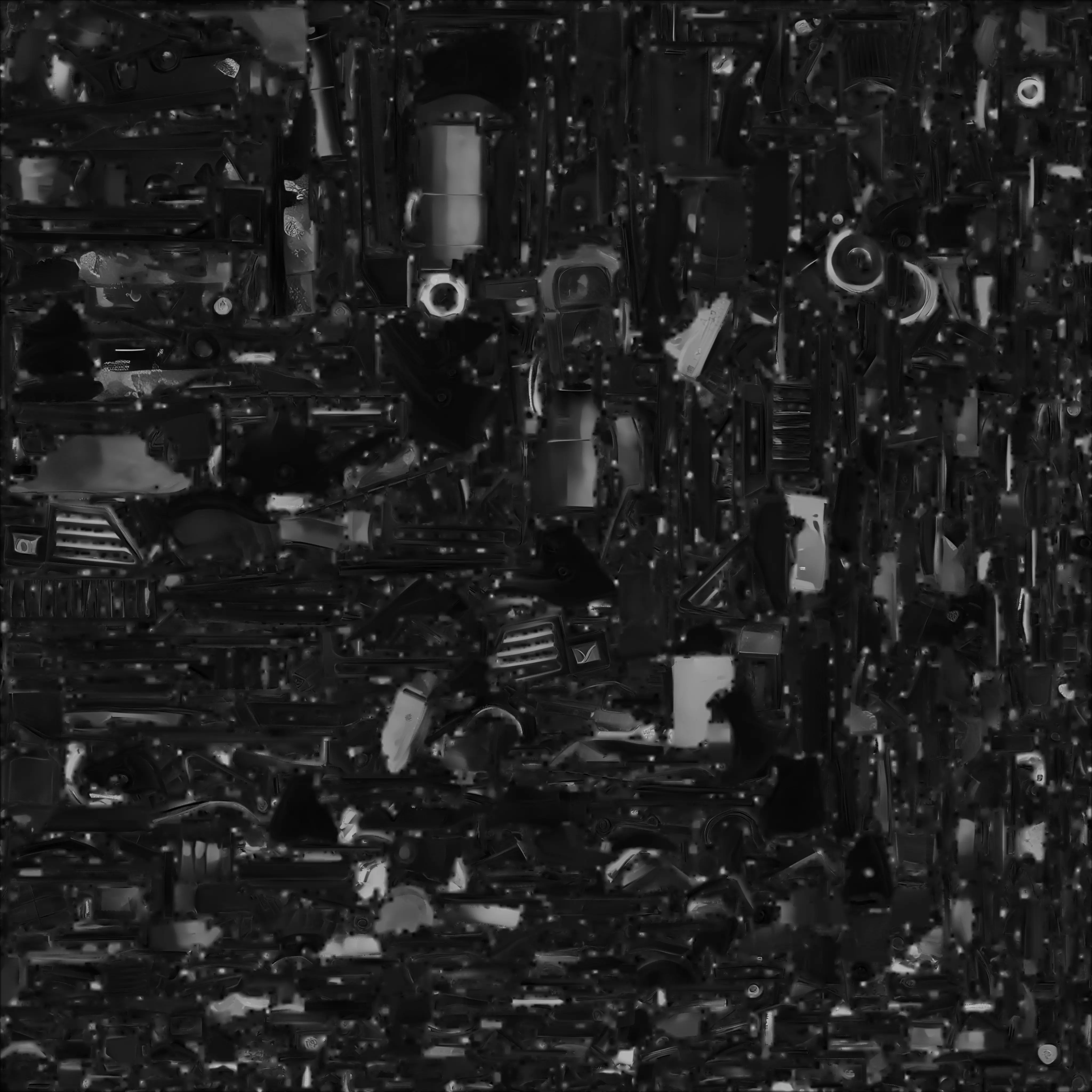 Distressed SciFi Blaster 3D Print Prop 3D print model_14