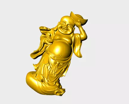 buddha lucky DI lac 3D print model_1