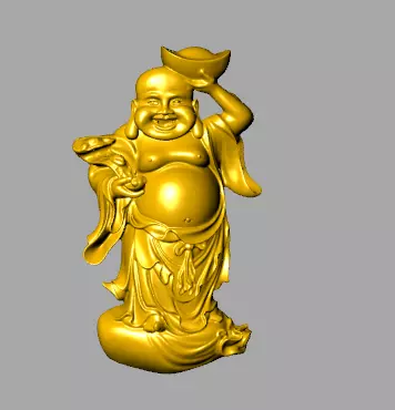 buddha lucky DI lac 3D print model_0