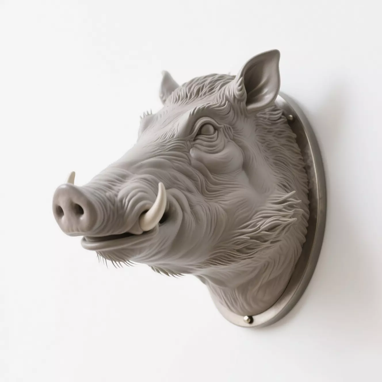 Wild boar 3D print model_0