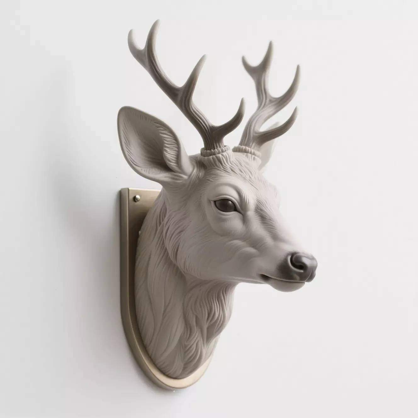 deer sculpture 3D print model_0